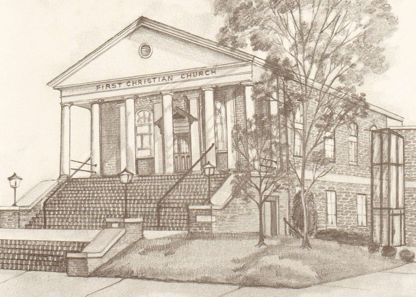 church sketch